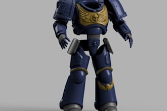 sculpt 3d prop,amor,cosplay design stls for 3d printing,helmet,splited 3d custom