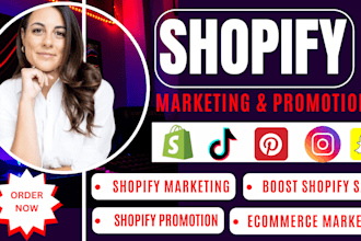 do shopify dropshipping marketing, shopify store promotion, boost shopify sales