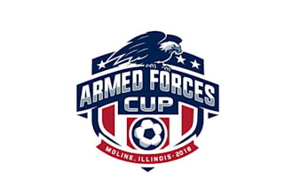 design captivating youth soccer tournament logo