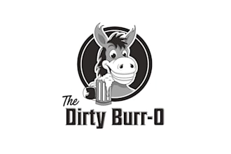 design old western towns bar logo