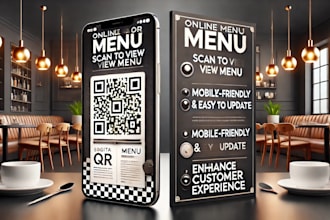 do for your restaurant or cafe qr menu