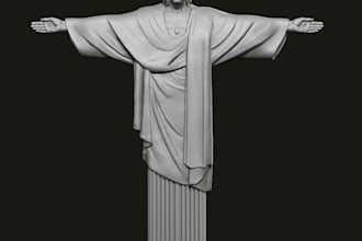 mold stl file,high poly statues, zbrush sculptor for figures modelling, resin 3d