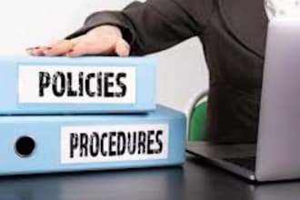 write policies ensuring compliance and efficiency for group homes and healthcare