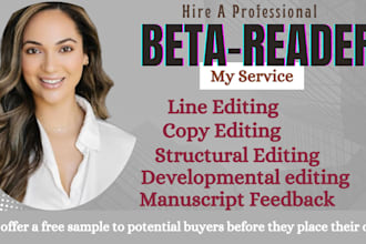 alpha read, beta read your literary fiction, thriller, horror, or mystery novel