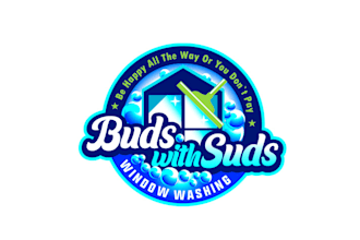 design stylish window washing business logo