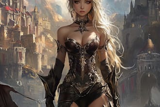 create a character for your role playing, fantasy character