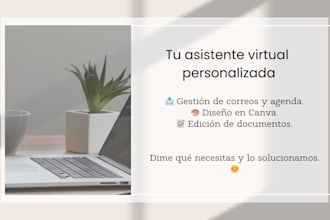 personalized virtual assistant services