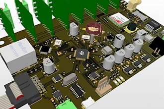 do pcb design circuit design pcb layout schematic kicad easyeda geber enclosure
