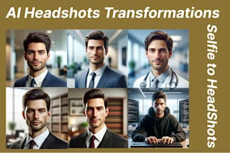 create realistic custom ai headshots for you
