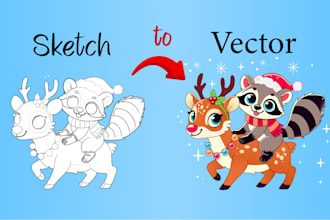 convert image into vector ai, svg, eps, pdf and png