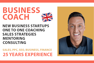 be your business coach and consultant