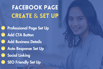 create and set up a facebook business page