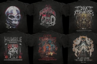 create custom urban streetwear t shirt designs