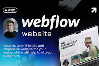 design, develop webflow website, webflow expert, figma to webflow