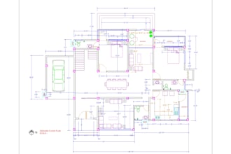 redraw floor plan for real estate agents