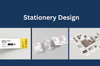 create a distinctive corporate identity and stationery