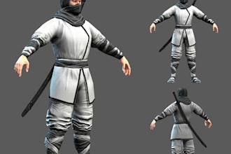 optimize 3d game character, ue5 control rig, unity texture, glb model animation