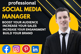 be your social media marketing manager and content creator