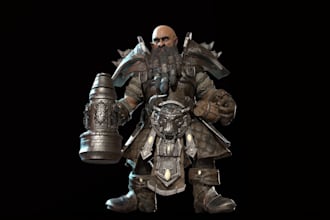 3d realistic metahuman character 3d game asset for unreal game or 3d unity game