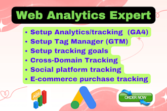 setup google analytics 4 ecommerce tracking, ads conversion tracking by gtm