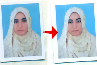 ai upscaling photo enhancement for blurry or low quality image