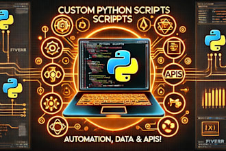 create a custom python script for automation