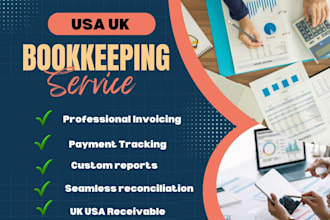 manage accounts receivable, accounts payable for USA,UK canada