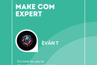 build custom automations with make com llm and api