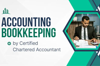 do quickbooks online, xero bookkeeping ,clean up reports as chartered accountant