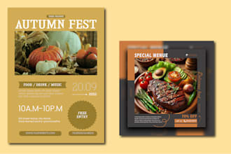 create flyer, excellent event flyer and corporate business flyer