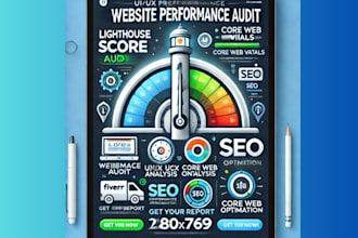 analyze your website UI UX with lighthouse insights and provide expert recommend