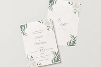design aesthetic invitation cards for your social events