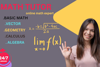 teach math calculus algebra