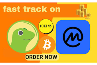 list your token coin on coingecko fastrack on coinmarketcap and on exchange site