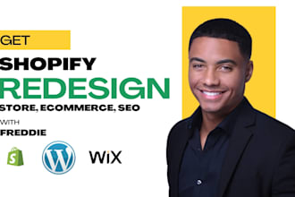 design shopify redesign store, migrate clone shopify website