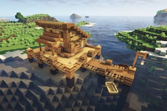 create custom minecraft builds and maps for you