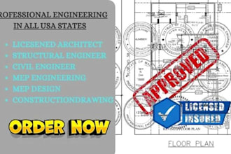 licensed architect, structural engineering pe stamp in north and south carolina