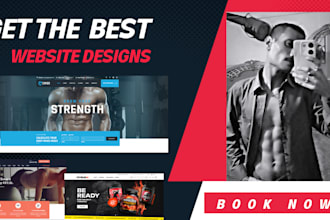 design a high, converting health, fitness ecommerce wordpress site in 12hrs