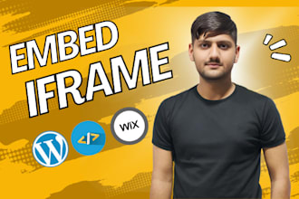 set up and customize embed iframe scripts for websites, wordpress and any CRM