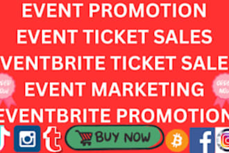 promote resident advisor event, eventbrite marketing, concert, webinar ticket