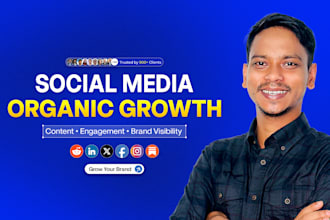 manage your social media content and organic growth