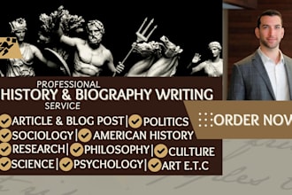 write on politics, sociology , american history, historical gis , art articles