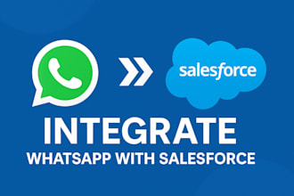 do whatsapp integration with salesforce crm