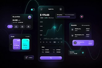 develop stock trading app, crypto trading app, trading app, trading website