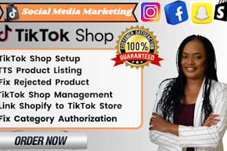 setup US tik tok shop, shopify wix amazon fbm integration, influencer outreach
