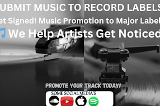 pitch your music to demo submission and top record labels manager to get signed