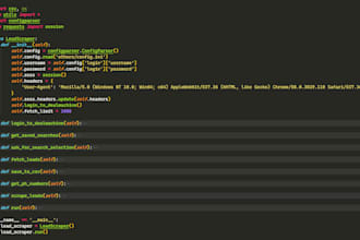 do automation scraping using python