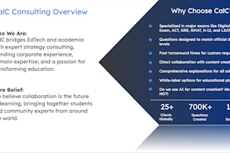 develop sat, act, gre, lsat, gmat, ap mock exams