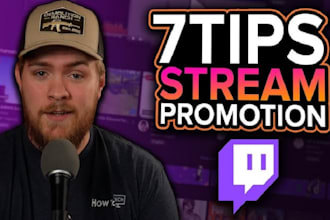 naturally promote and bring active live viewers to your twitch channel or kick