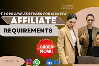 do quality affiliate recruitment, affiliate link promotion